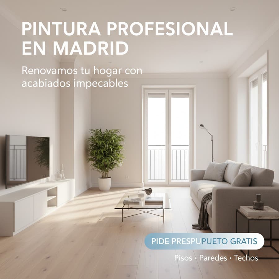 PINTURA PROFESIONAL EN MADRID